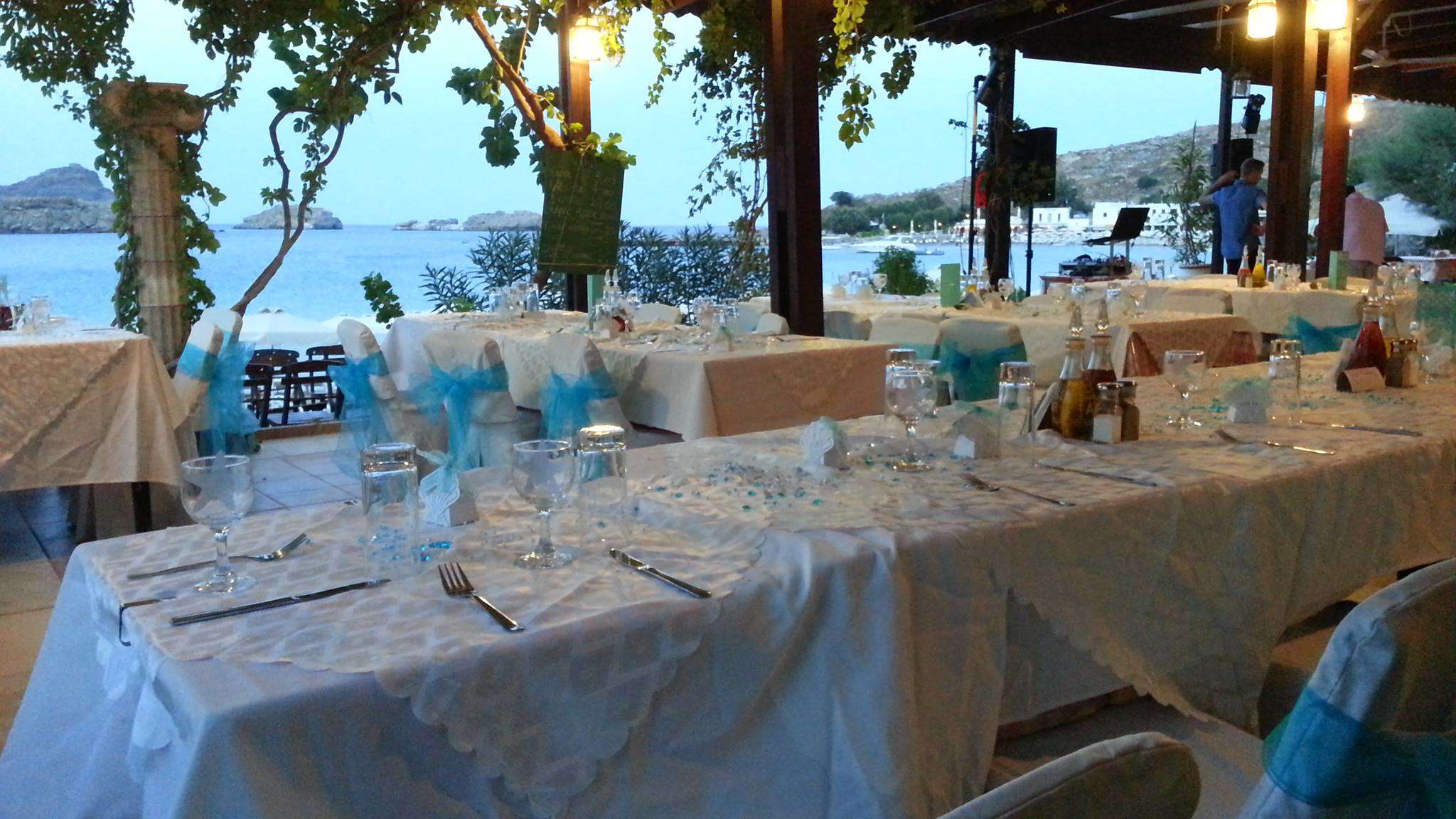 Eating out in Lindos - EXCLUSIVELY LINDOS